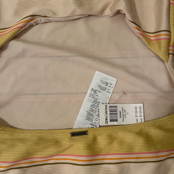 Billabong Tanlines Striped One Piece - Picture 3 of 3